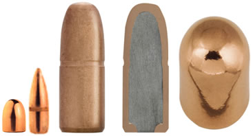 Full Metal Jacketed bullets
